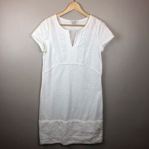Boden embroidered summer dress - Size 6 Long